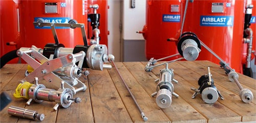 Granallado interior de tubos pequeños Circleblast