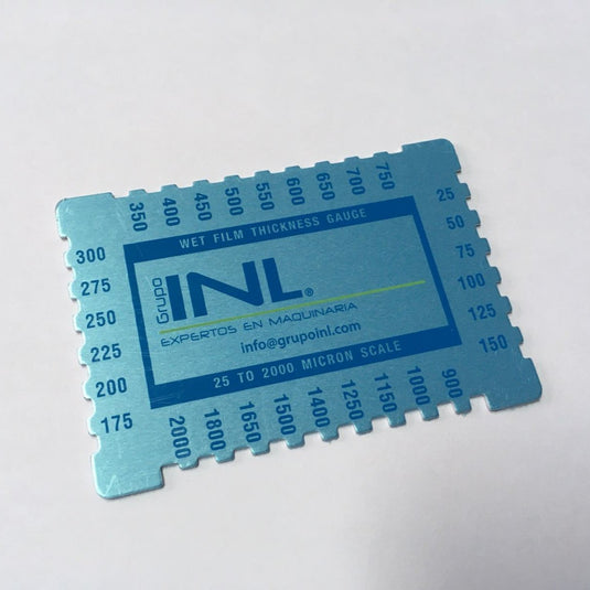 Medidor de espesor de pintura en húmedo 25-2000