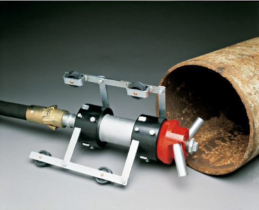 Granallado interior de tubos medianos Spinnerblast